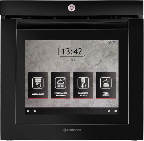 Hoover VISION built-in electric oven with stainless steel finish and A energy rating