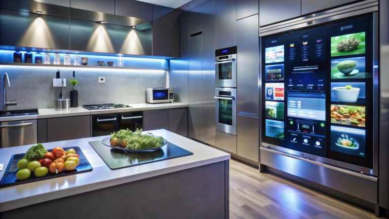 Smart kitchen appliances: AI-powered refrigerator