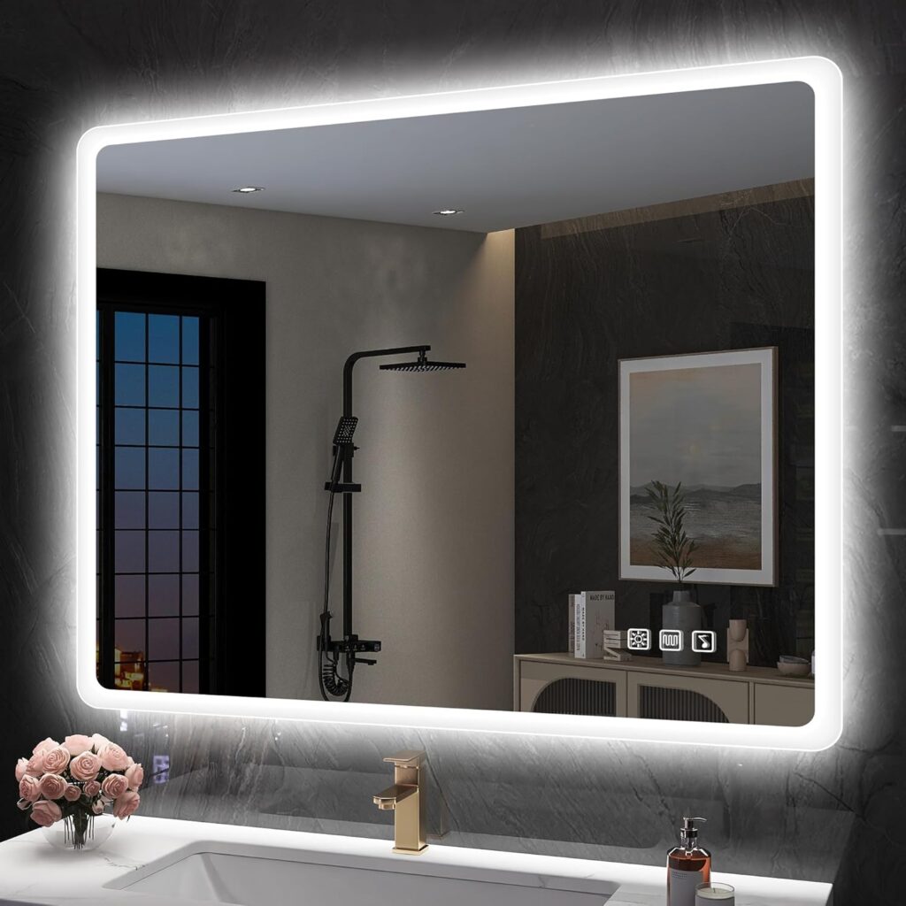 S'bagno Bathroom Smart Mirror with LED Light