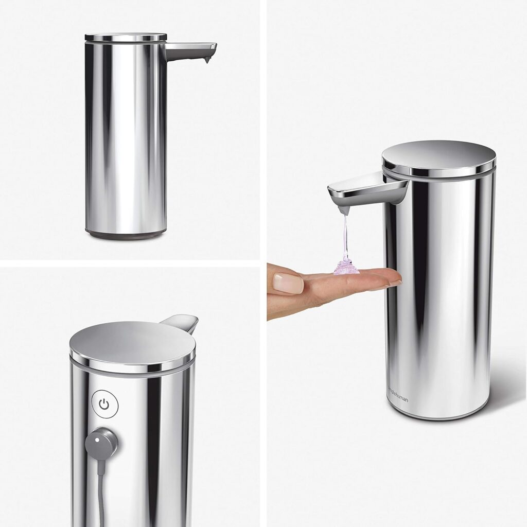 simplehuman ST1044 266ml Automatic Hand Motion Liquid Soap Dispenser